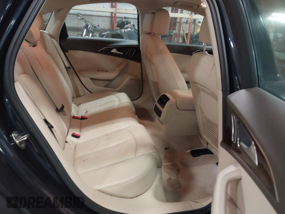 2016 Audi A6 2.0T Premium Plus with VIN WAUGFAFC4GN052293, listed as a IAAI auction lot 41683195 with 85,312 mi miles. Bid and sale history available at carsss.com. Image 8.