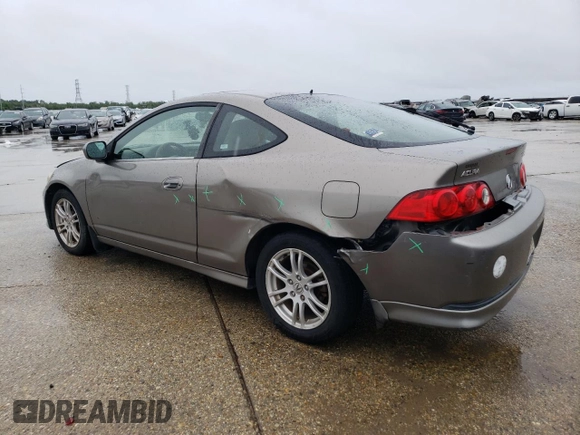 2005 Acura RSX with VIN JH4DC54855S010233, listed as a Copart auction lot 69376364 with 133,413 mi miles and Salvage Title. Bid and sale history available at carsss.com. Image 2.