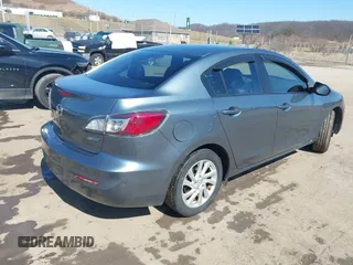 2012 Mazda 3 i Grand Touring with VIN JM1BL1W88C1691604, listed as a IAAI auction lot 41722746 with 98,322 mi miles. Bid and sale history available at carsss.com. Image 4.