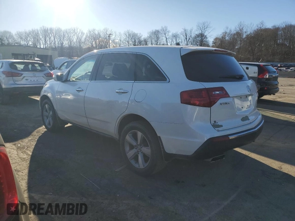2012 Acura MDX Tech/Entertainment Pkg with VIN 2HNYD2H4XCH522624, listed as a Copart auction lot 88059225 with 244,282 mi miles and Salvage Title. Bid and sale history available at carsss.com. Image 2.