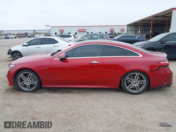 2018 Mercedes-Benz E-Class E 400 with VIN WDD1J6GB2JF022968, listed as a IAAI auction lot 41499016 with 88,559 mi miles. Bid and sale history available at carsss.com. Image 14.