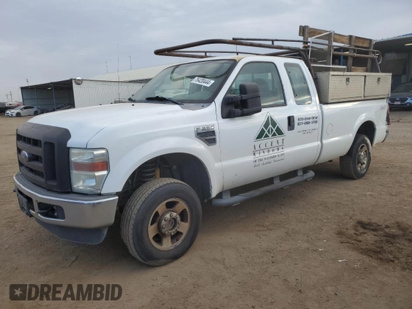 2008 Ford Super Duty F-250 SRW XL with VIN 1FTSX215X8ED07636, listed as a Copart auction lot 76420444 with 321,960 mi miles and Clean Title. Bid and sale history available at carsss.com. Image 1.