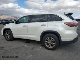 2015 Toyota Highlander LE with VIN 5TDBKRFH9FS079498, listed as a Copart auction lot 48985375 with 90,293 mi miles and Salvage Title. Bid and sale history available at carsss.com. Image 2.