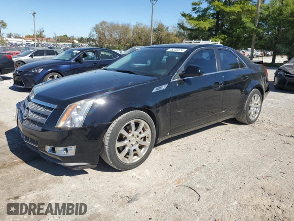 2009 Cadillac CTS RWD w/1SB with VIN 1G6DV57VX90134905, listed as a Copart auction lot 75233374 with 102,687 mi miles and Salvage Title. Bid and sale history available at carsss.com. Image 1.
