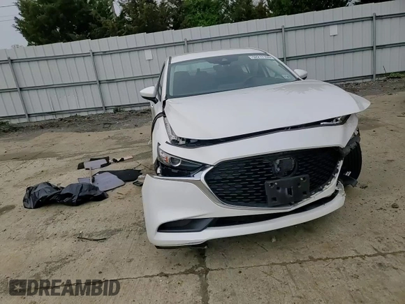 2021 Mazda 3 S with VIN JM1BPAAL3M1310906, listed as a Copart auction lot 52217105 with Not Provided miles and Salvage Title. Bid and sale history available at DreamBid. Image 11.