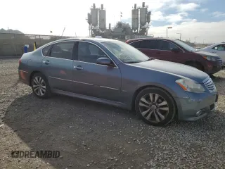 2008 Infiniti M45 with VIN JNKBY01EX8M500777, listed as a Copart auction lot 44052805 with 229,640 mi miles and Salvage Title. Bid and sale history available at carsss.com. Image 4.