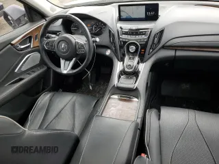 2019 Acura RDX Advance with VIN 5J8TC2H77KL000596, listed as a Copart auction lot 54055655 with 90,939 mi miles and Salvage title. Bid and sale history available at DreamBid. Image 8.