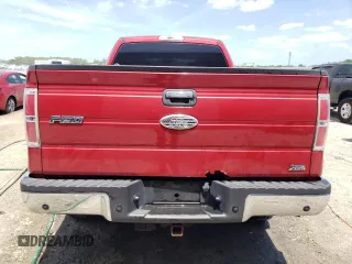 2010 Ford F-150 XL with VIN 1FTFW1EV6AFB25487, listed as a Copart auction lot 55269255 with 206,382 mi miles and Salvage Title. Bid and sale history available at DreamBid. Image 6.