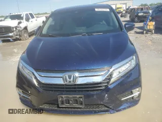 2019 Honda Odyssey Touring with VIN 5FNRL6H80KB100678, listed as a Copart auction lot 58155715 with Not provided miles and Salvage title. Bid and sale history available at DreamBid. Image 5.