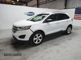 2017 Ford Edge SE z VIN 2FMPK3G96HBC59712, wystawiony jako Copart lot #64365795 z przebiegiem 106 879 mil mil oraz Czysty tytuł • Clean title. Historia ofert i sprzedaży dostępna na DreamBid. Obrazek 1.