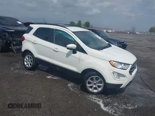 2019 Ford EcoSport SE z VIN MAJ3S2GE7KC296985, wystawiony jako IAAI lot #41963420 z przebiegiem 82 846 mil mil oraz . Historia ofert i sprzedaży dostępna na DreamBid. Obrazek 1.
