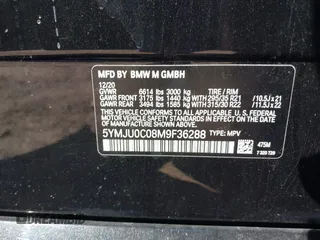 2021 BMW X5 M z VIN 5YMJU0C08M9F36288, wystawiony jako IAAI lot #42130767 z przebiegiem 44 225 mil mil oraz . Historia ofert i sprzedaży dostępna na DreamBid. Obrazek 9.