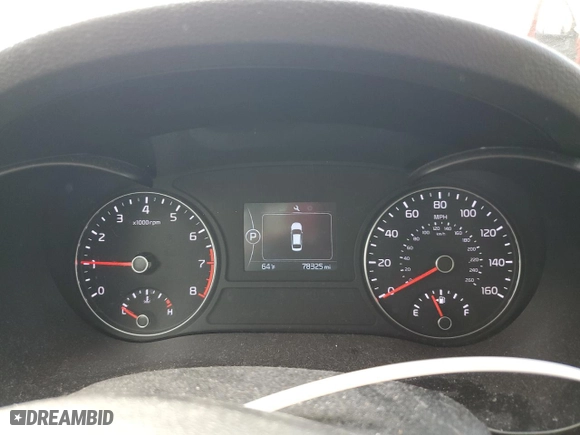 2016 Kia Optima LX with VIN 5XXGT4L34GG057104, listed as a Copart auction lot 54136095 with 78,325 mi miles and Clean Title. Bid and sale history available at carsss.com. Image 9.