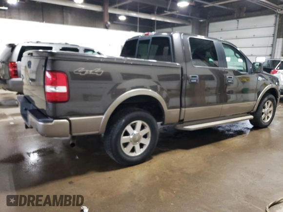 2005 Ford F-150 XLT with VIN 1FTPW14545KD72025, listed as a Copart auction lot 52999715 with 181,555 mi miles and Clean Title. Bid and sale history available at carsss.com. Image 3.