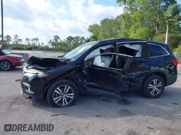 2018 Honda Pilot EX-L with VIN 5FNYF5H51JB025281, listed as a IAAI auction lot 41250845 with 1 mi miles. Bid and sale history available at carsss.com. Image 6.
