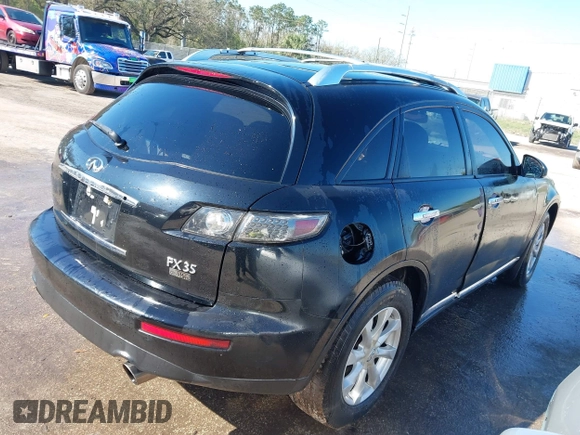 2006 Infiniti FX with VIN JNRAS08WX6X211634, listed as a IAAI auction lot 41658415 with 203,714 mi miles and . Bid and sale history available at carsss.com. Image 4.