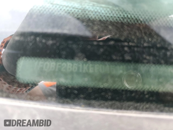 2019 Ford F-250 XL with VIN 1FDBF2B61KEF04613, listed as a Copart auction lot 53239515 with Not provided miles and Salvage title. Bid and sale history available at DreamBid. Image 12.