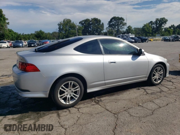 2005 Acura RSX with VIN JH4DC54895S013748, listed as a Copart auction lot 67564924 with 224,885 mi miles and Salvage Title. Bid and sale history available at carsss.com. Image 3.