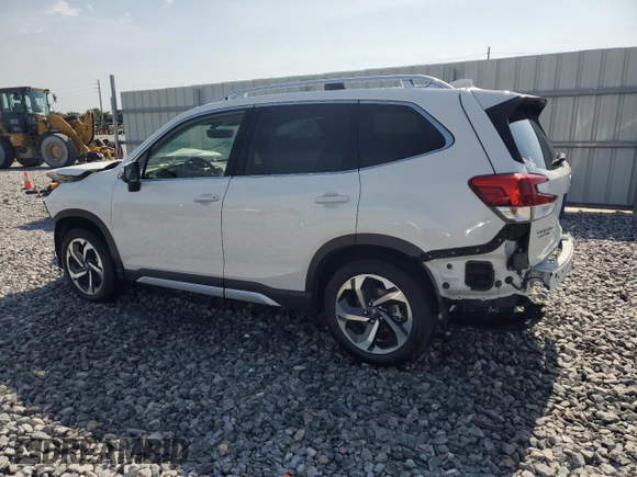 2023 Subaru Forester Touring with VIN JF2SKARC8PH535418, listed as a Copart auction lot 57315825 with 7,175 mi miles and Salvage title. Bid and sale history available at DreamBid. Image 2.