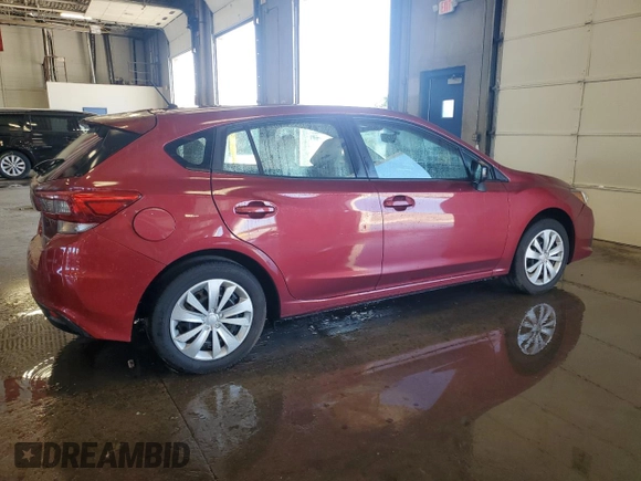2023 Subaru Impreza with VIN 4S3GTAA69P1714342, listed as a Copart auction lot 63638035 with 26,141 mi miles and Salvage title. Bid and sale history available at DreamBid. Image 3.