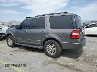 2014 Ford Expedition King Ranch with VIN 1FMJU1J58EEF44468, listed as a Copart auction lot 56375275 with 214,801 mi miles and Salvage title. Bid and sale history available at DreamBid. Image 2.