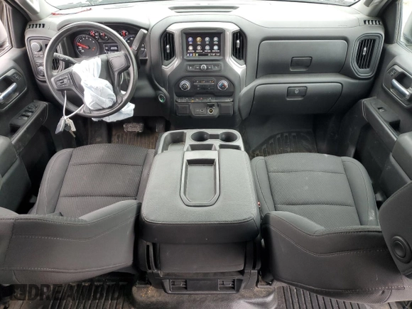 2022 Chevrolet Silverado 1500 with VIN 3GCPDAEK6NG536358, listed as a Copart auction lot 43649455 with 75,904 mi miles and Salvage Title. Bid and sale history available at DreamBid. Image 8.