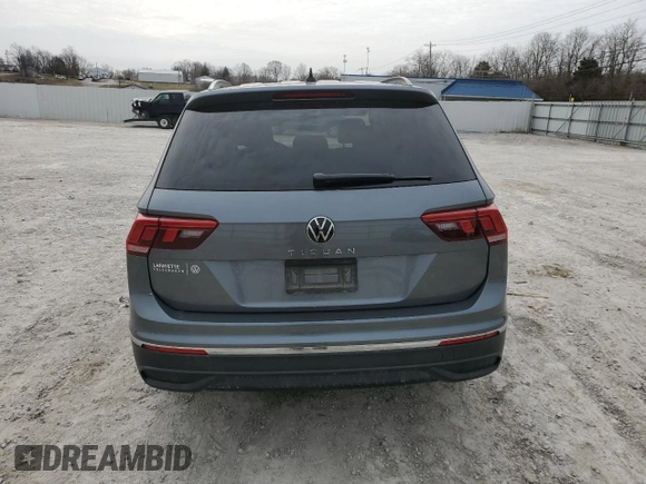 2023 Volkswagen Tiguan S with VIN 3VVRB7AX1PM046760, listed as a Copart auction lot 47740915 with 48,541 mi miles and Clean title. Bid and sale history available at DreamBid. Image 6.