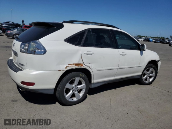 2005 Lexus RX 330 with VIN 2T2GA31U95C032680, listed as a Copart auction lot 51653694 with 0 mi miles and Salvage Title. Bid and sale history available at carsss.com. Image 3.