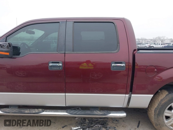 2009 Ford F-150 XL with VIN 1FTPW12V79KC62854, listed as a IAAI auction lot 41513528 with 252,813 mi miles. Bid and sale history available at carsss.com. Image 14.