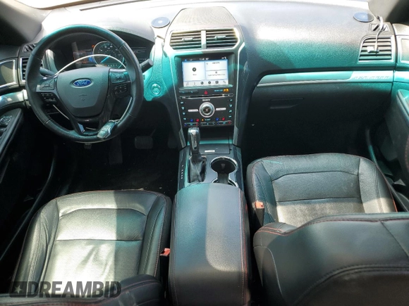 2017 Ford Explorer Sport с VIN 1FM5K8GT4HGA43785, выставлен на аукционе Copart как лот 60222835 с пробегом 108 091 миль миль и Списание • Salvage title. История ставок и продаж доступна на DreamBid. Изображение 8.