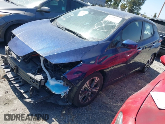 2020 Nissan LEAF SV with VIN 1N4AZ1CP5LC306791, listed as a IAAI auction lot 41629300 with 23,206 mi miles and . Bid and sale history available at DreamBid. Image 21.