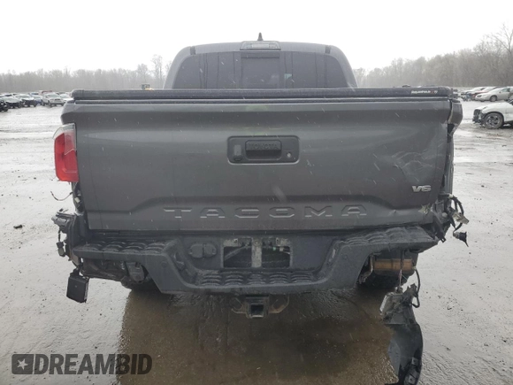 2021 Toyota Tacoma 4WD SR with VIN 5TFCZ5AN2MX256714, listed as a Copart auction lot 53074435 with 177,031 mi miles and Salvage Title. Bid and sale history available at carsss.com. Image 6.
