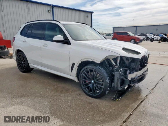 2021 BMW X5 xDrive40i with VIN 5UXCR6C04M9D99175, listed as a Copart auction lot 57660895 with 60,763 mi miles and Clean title. Bid and sale history available at DreamBid. Image 4.