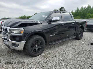 2020 Ram 1500 Laramie z VIN 1C6SRFJT7LN358236, wystawiony jako Copart lot #54768645 z przebiegiem 59 090 mil mil oraz Szkoda całkowita • Salvage title. Historia ofert i sprzedaży dostępna na DreamBid. Obrazek 1.