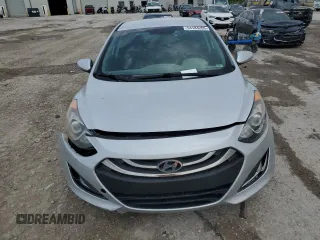 2014 Hyundai Elantra GT with VIN KMHD35LH8EU196479, listed as a Copart auction lot 54184205 with 0 mi miles and Salvage Title. Bid and sale history available at carsss.com. Image 5.