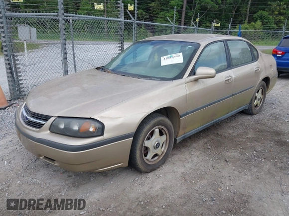 2004 Chevrolet Impala with VIN 2G1WF52E649177459, listed as a IAAI auction lot 42088452 with 197,529 mi miles. Bid and sale history available at carsss.com. Image 2.