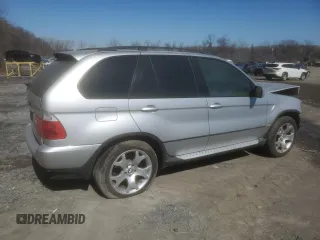 2001 BMW X5 4.4i with VIN WBAFB33581LH19977, listed as a Copart auction lot 48957175 with 0 mi miles and Salvage Title. Bid and sale history available at carsss.com. Image 3.