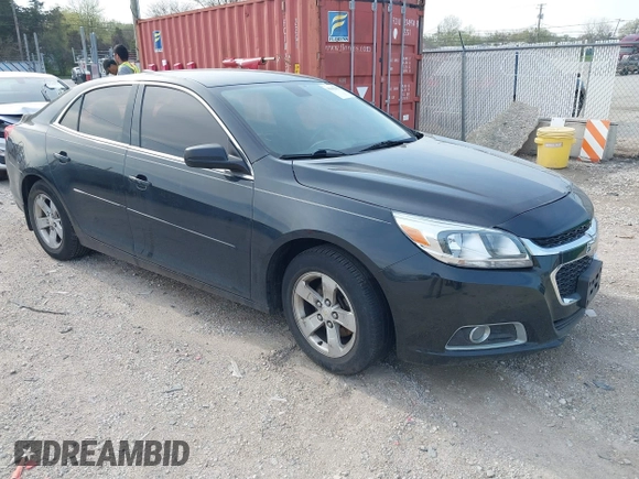 2015 Chevrolet Malibu LS with VIN 1G11B5SL2FF223416, listed as a IAAI auction lot 42102415 with 191,484 mi miles and . Bid and sale history available at DreamBid. Image 1.