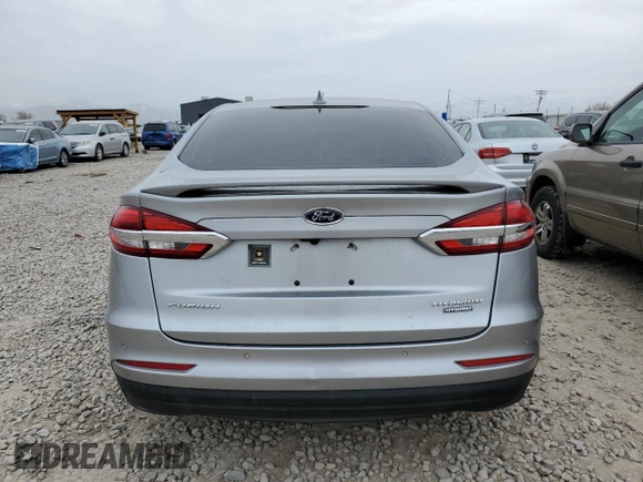 2020 Ford Fusion Titanium with VIN 3FA6P0RU3LR141506, listed as a Copart auction lot 51148685 with Not provided miles and Salvage title. Bid and sale history available at DreamBid. Image 6.