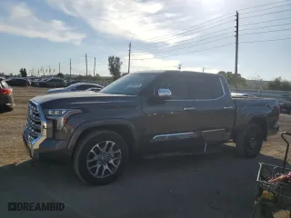 2022 Toyota Tundra 2WD 1794 Edition with VIN 5TFMA5AB2NX005596, listed as a Copart auction lot 37851473 with 12,257 mi miles. Bid and sale history available at carsss.com. Image 1.