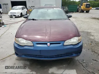 2004 Chevrolet Monte Carlo LS z VIN 2G1WW12E049268560, wystawiony jako Copart lot #54673115 z przebiegiem Nie podano mil oraz Szkoda całkowita • Salvage title. Historia ofert i sprzedaży dostępna na DreamBid. Obrazek 5.