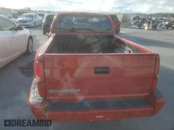 2003 GMC Sonoma SLS z VIN 1GTCS19X538165030, wystawiony jako Copart lot #81485724 z przebiegiem Nie podano mil oraz Szkoda całkowita • Salvage title. Historia ofert i sprzedaży dostępna na DreamBid. Obrazek 6.