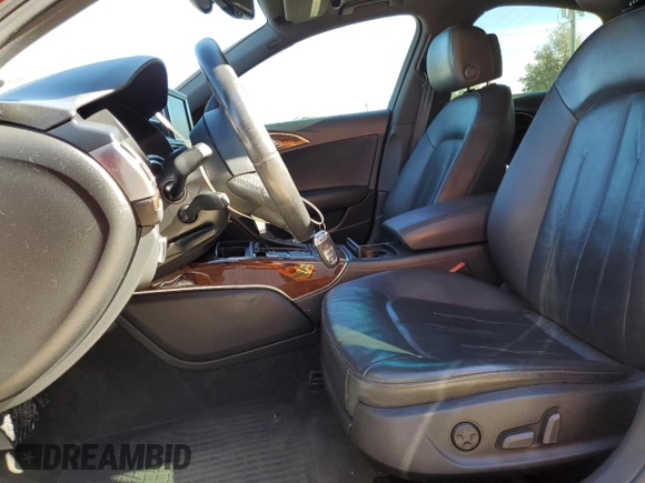 2014 Audi A6 Premium Plus with VIN WAUDFAFC6EN064364, listed as a Copart auction lot 88502305 with 156,134 mi miles and Salvage title. Bid and sale history available at DreamBid. Image 7.