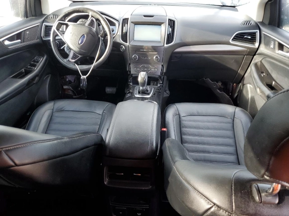 2015 Ford Edge SEL with VIN 2FMTK4J93FBB89807, listed as a Copart auction lot 75102174 with 0 mi miles and Non Repairable. Bid and sale history available at carsss.com. Image 8.