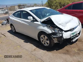 2016 Hyundai Elantra SE z VIN 5NPDH4AE3GH702631, wystawiony jako IAAI lot #42111469 z przebiegiem 98 913 mil mil oraz . Historia ofert i sprzedaży dostępna na DreamBid. Obrazek 1.