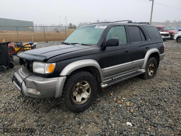 2002 Toyota 4Runner Limited with VIN JT3GN87R720235764, listed as a Copart auction lot 86607234 with 374,449 mi miles and Salvage Title. Bid and sale history available at carsss.com. Image 1.