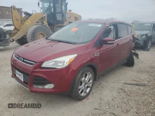 2013 Ford Escape SEL with VIN 1FMCU9H94DUC54605, listed as a Copart auction lot 86188884 with 93,494 mi miles and Salvage Title. Bid and sale history available at carsss.com. Image 1.