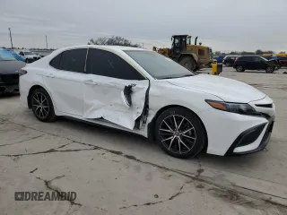 2023 Toyota Camry SE with VIN 4T1G11AK4PU763204, listed as a Copart auction lot 46270885 with 42,414 mi miles and Salvage Title. Bid and sale history available at carsss.com. Image 4.
