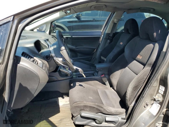 2008 Honda Civic Sdn Si with VIN 2HGFA55588H701189, listed as a Copart auction lot 52232765 with 305,360 mi miles and Salvage Title. Bid and sale history available at carsss.com. Image 7.