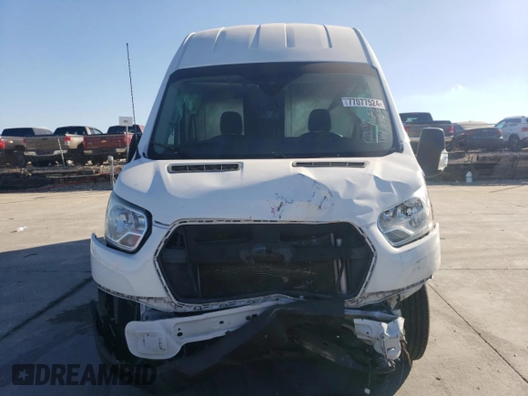 2020 Ford Transit Cargo with VIN 1FTBW3X89LKB13278, listed as a Copart auction lot 77077524 with 28,382 mi miles and Salvage Title. Bid and sale history available at DreamBid. Image 5.